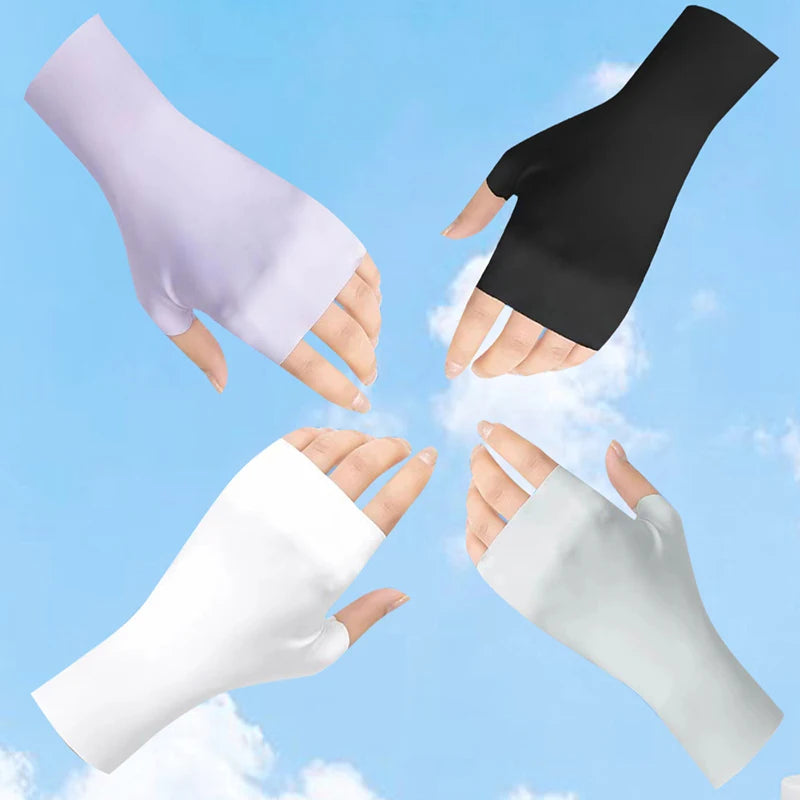 UV-Schutz Sommerhandschuhe – Fingerlos & Atmungsaktiv