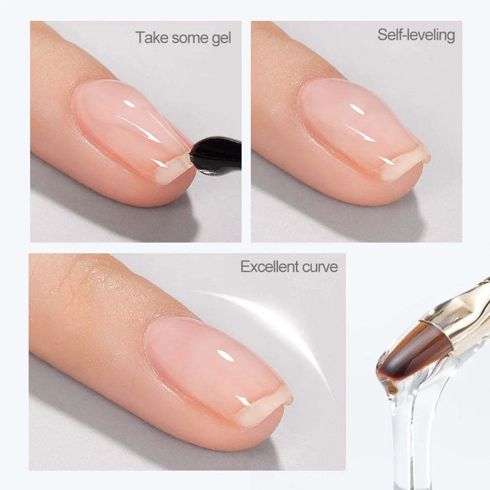 Venalisa Jelly Nude Gel – Semi Transparent UV Gel für Maniküre 2.