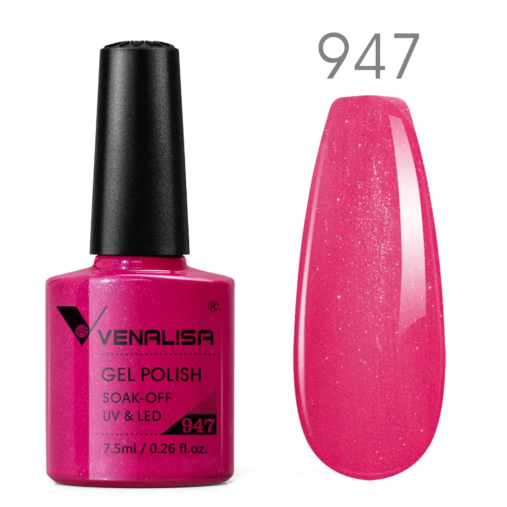 Venalisa Gel Nagellack Set – Herbstfarben, 12er-Box "Sunshine Kiss" 2.