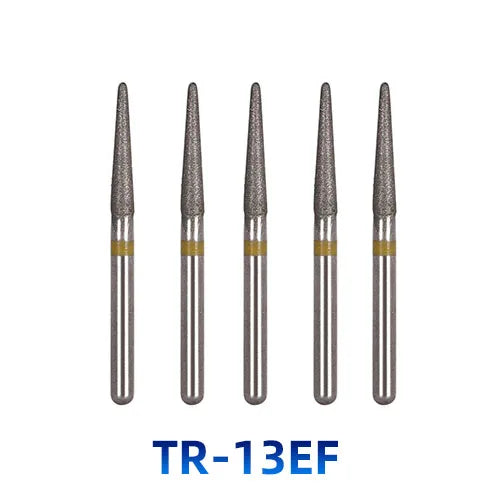 AZDENT Dental Diamantbohrer – 5 Stück, FG 1.6 mm, Medium für Turbine/High-Speed-Handstück 2