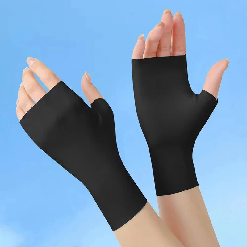 UV-Schutz Sommerhandschuhe – Fingerlos & Atmungsaktiv