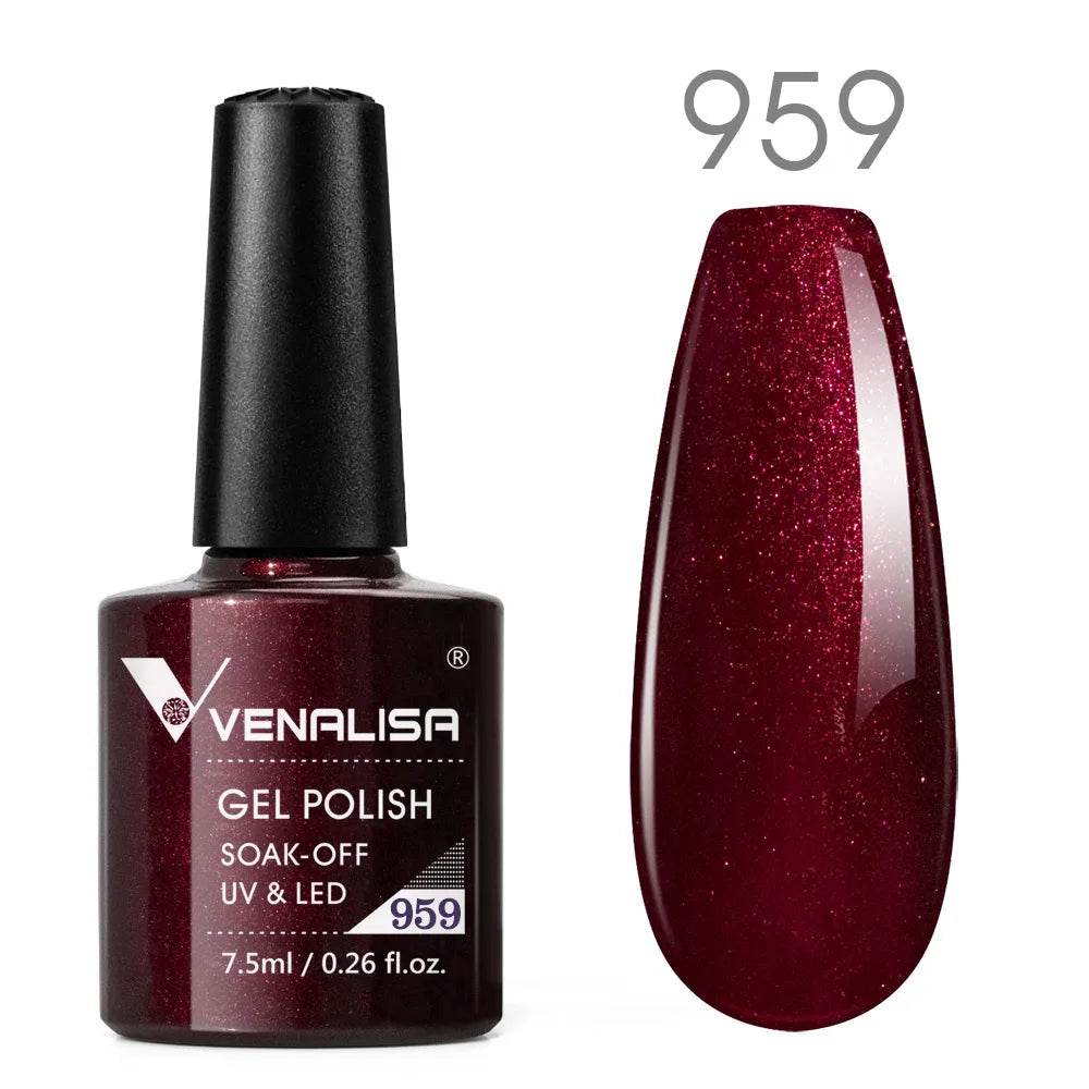 Venalisa Gel Nagellack Set – Herbstfarben, 12er-Box "Sunshine Kiss" 2.