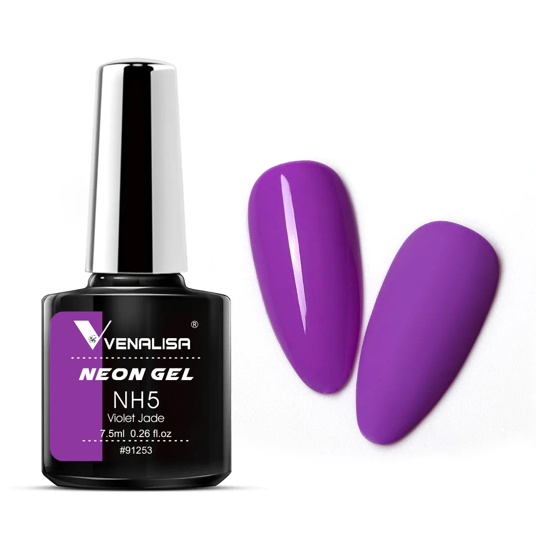 Venalisa Neon Gel-Lack 7,5 ml – UV/LED – Leuchtende Sommerfarben