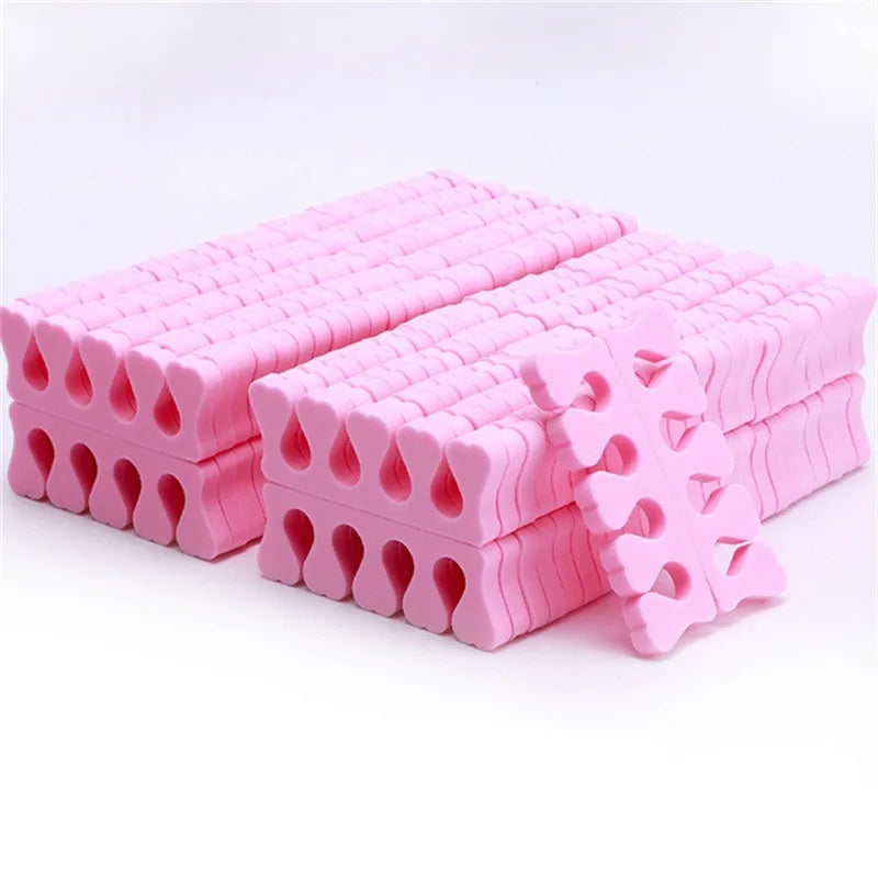 100/200/500 Stück Zehentrenner – Weiche Schwamm-Pads für Pediküre & Maniküre