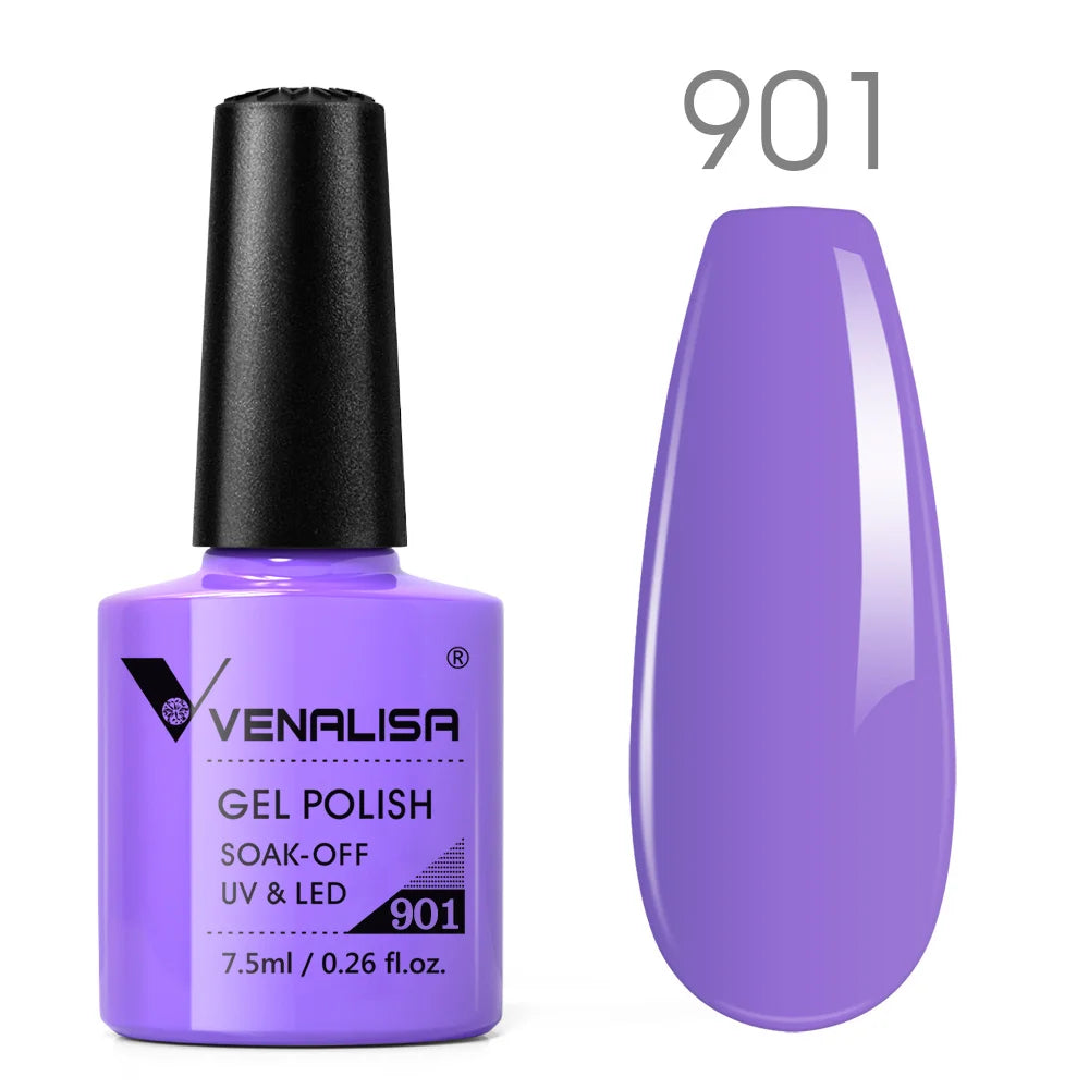 Venalisa Gel Nagellack Set – Herbstfarben, 12er-Box "Sunshine Kiss" 1.