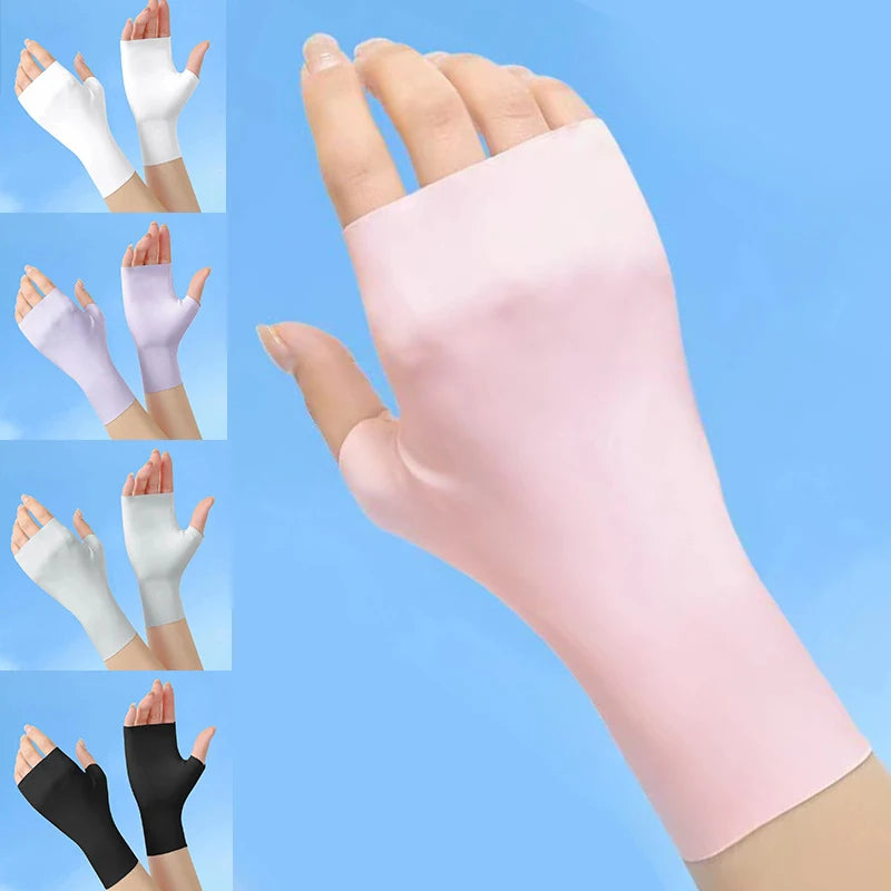 UV-Schutz Sommerhandschuhe – Fingerlos & Atmungsaktiv