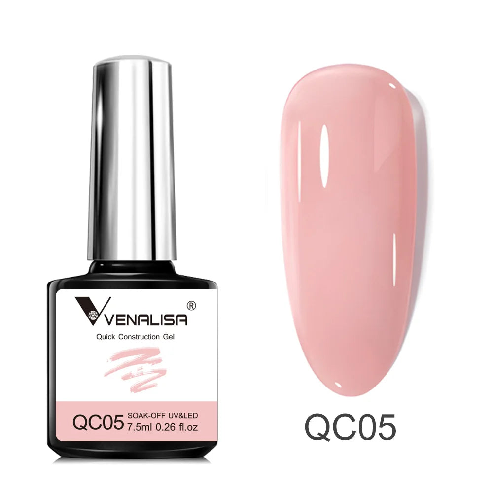 Venalisa Jelly Nude Gel – Semi Transparent UV Gel für Maniküre