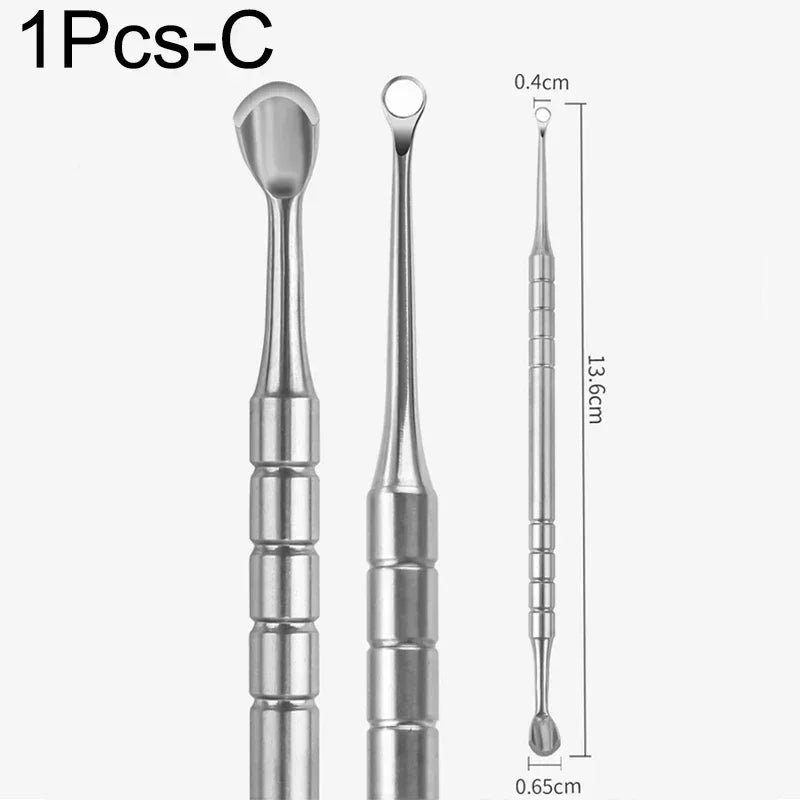 Nagelhautentferner – Doppelseitiger Cuticle Pusher aus Edelstahl