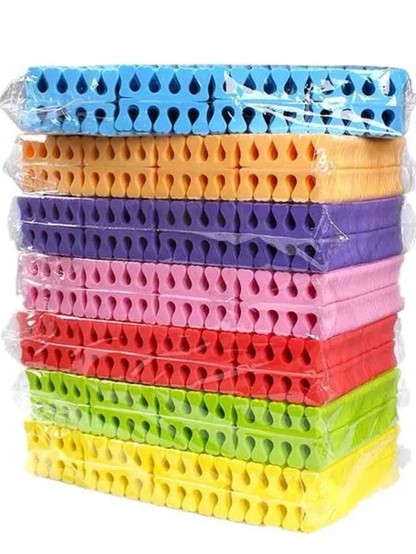 100/200 Stück Zehentrenner – Weiche Schwamm-Pads für Pediküre & Maniküre