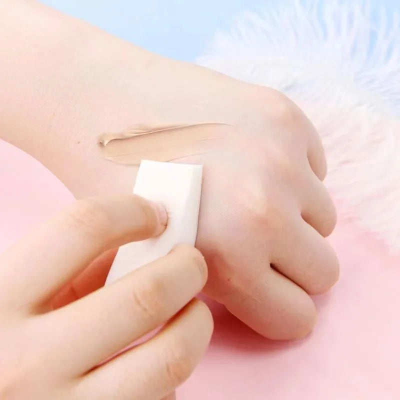 Gradient-Schwämme für Nail Art – Weiß | 20/50 Stück