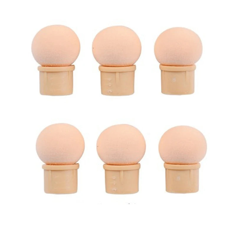 Sponge Pen für Nail Art – mit Ersatzköpfen für Farbverlauf, Glitzer & Puder