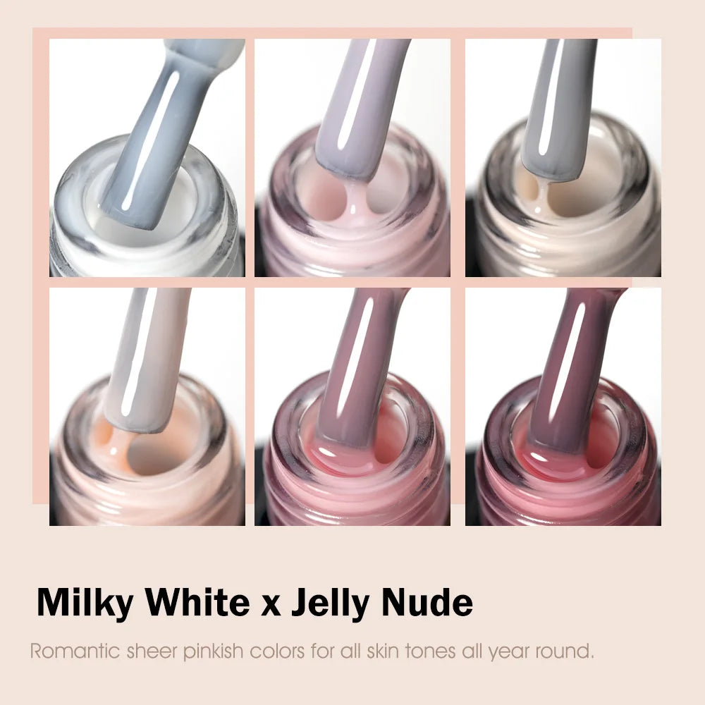 Venalisa Jelly Nude Gel – Semi Transparent UV Gel für Maniküre