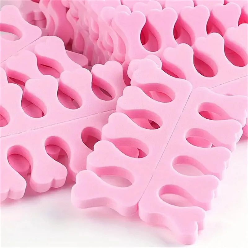 100/200/500 Stück Zehentrenner – Weiche Schwamm-Pads für Pediküre & Maniküre