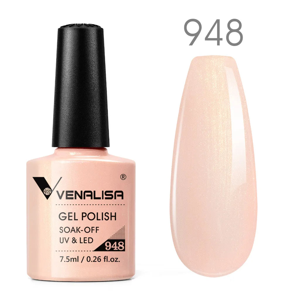 Venalisa Gel Nagellack Set – Herbstfarben, 12er-Box "Sunshine Kiss" 2.