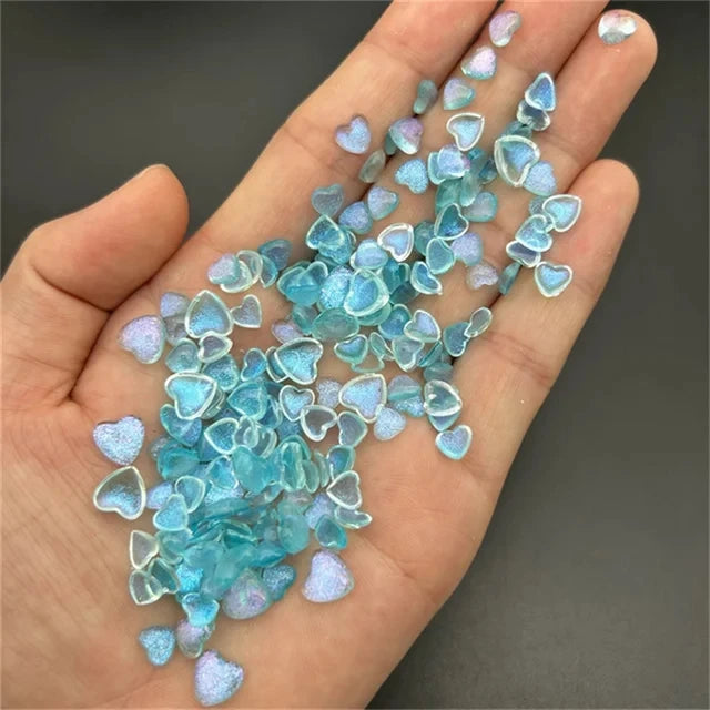 3D Nail Charms „Camellia“ – 20x Rosa Resin-Blumen für Aurora-Design
