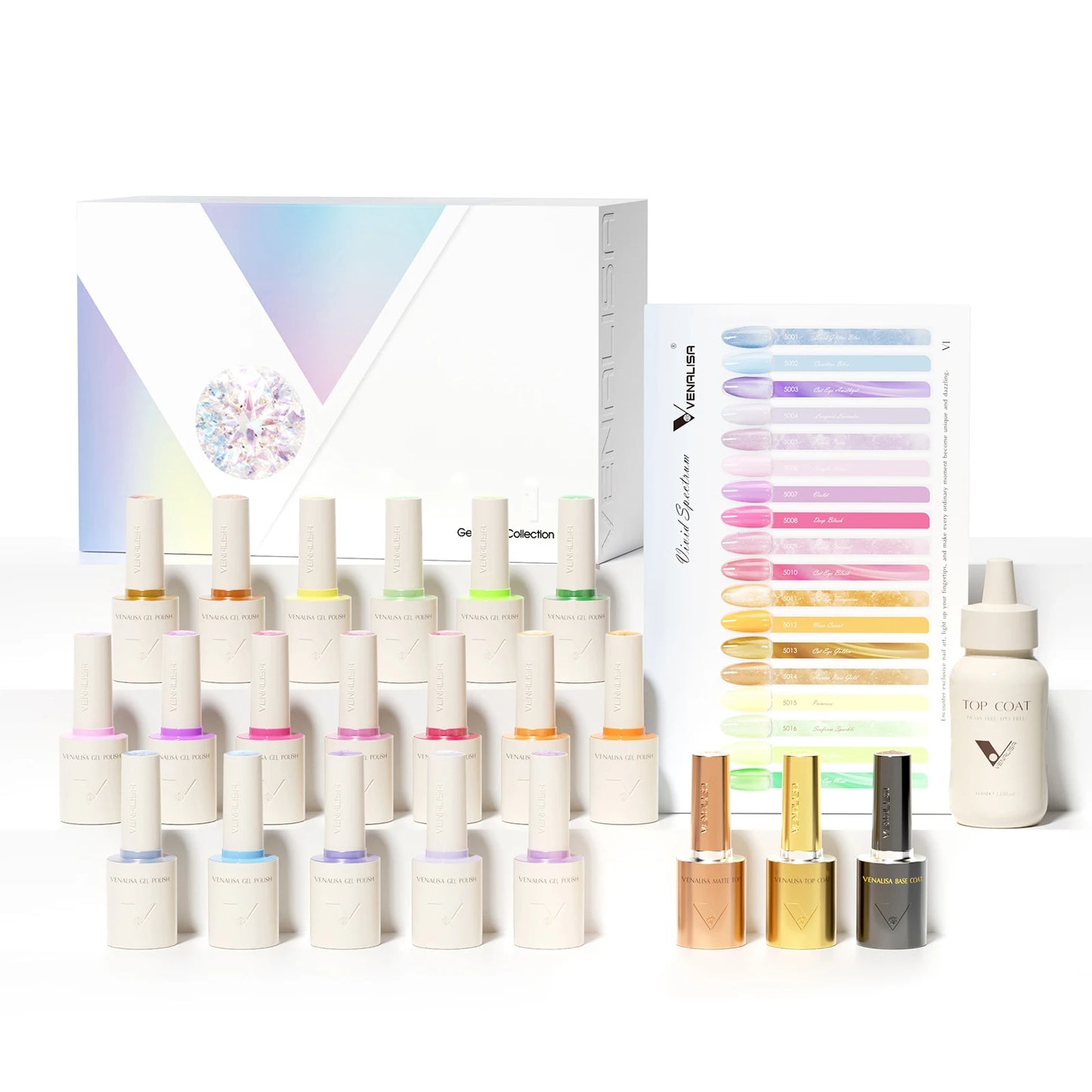 Venalisa VIP Gel-Set 20×10ml – Nur €88,99 | HEMA-frei & Vegan
