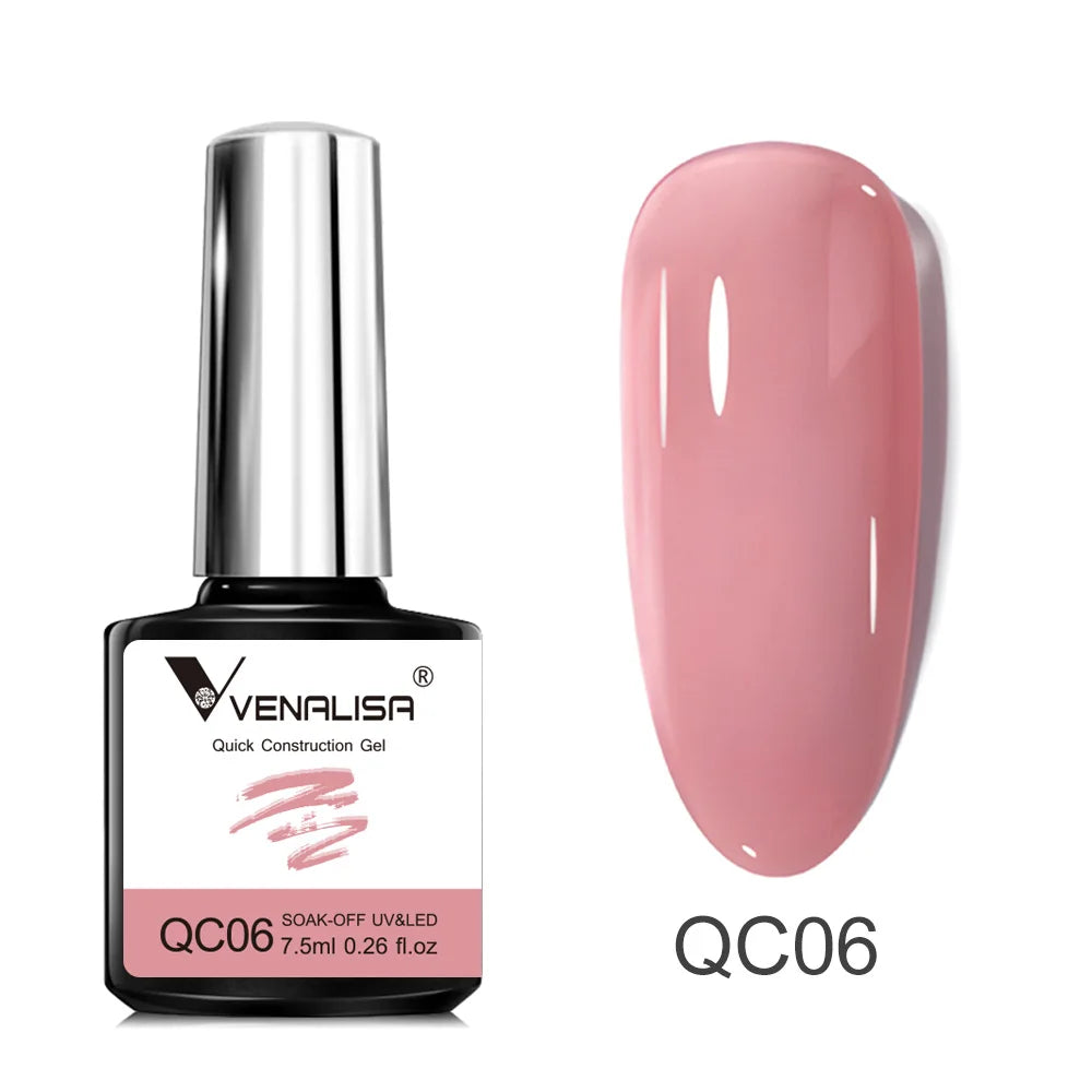 Venalisa Jelly Nude Gel – Semi Transparent UV Gel für Maniküre