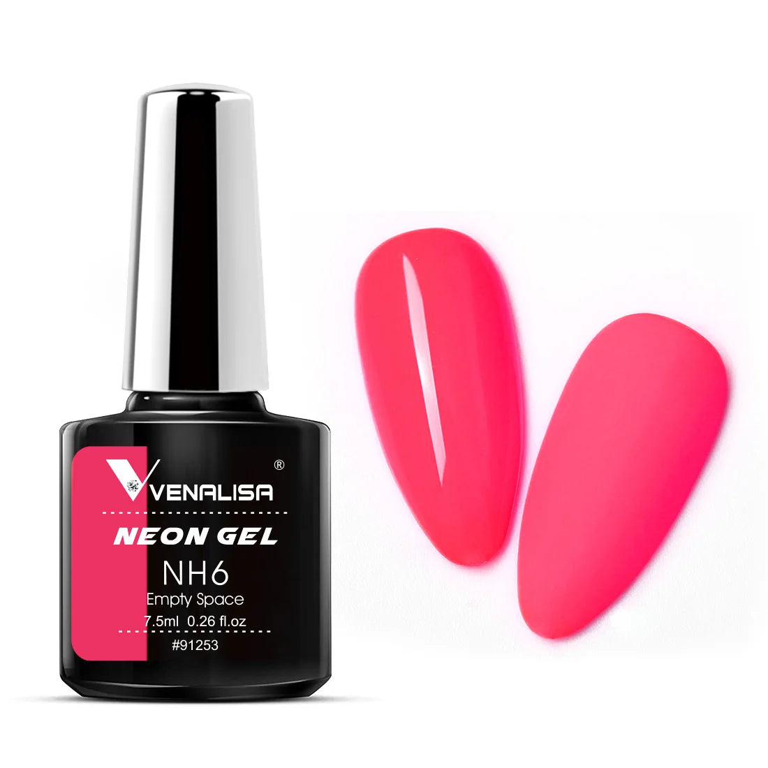 Venalisa Neon Gel-Lack 7,5 ml – UV/LED – Leuchtende Sommerfarben