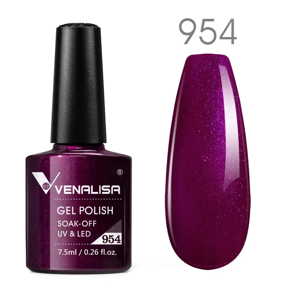 Venalisa Gel Nagellack Set – Herbstfarben, 12er-Box "Sunshine Kiss" 2.