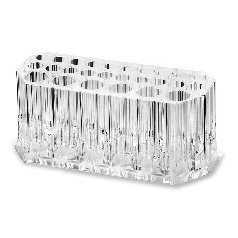 Acryl-Organizer mit 26 Löchern – Halter für Nailart-Pinsel & Kosmetik-Tools