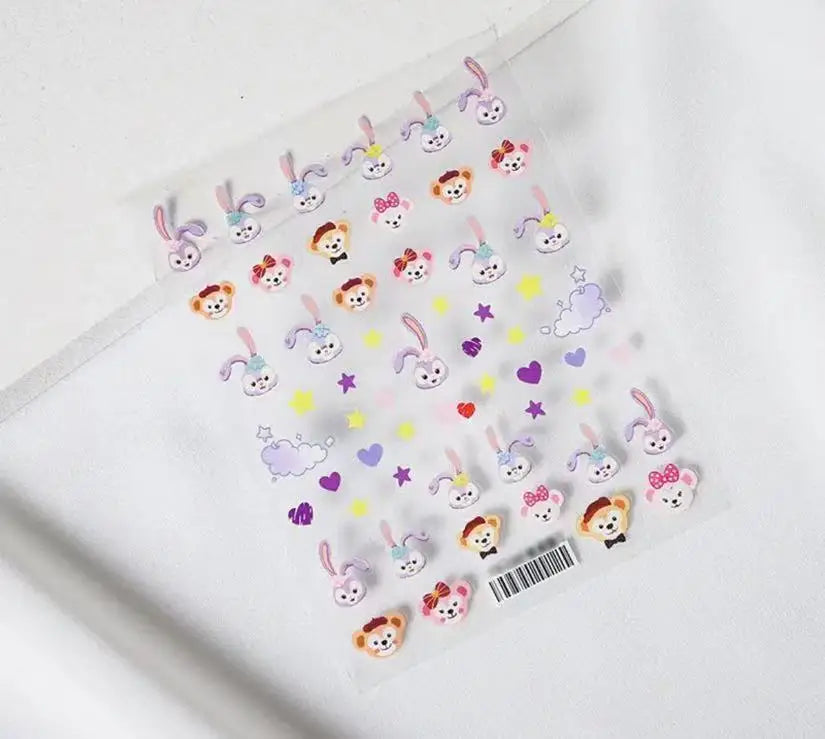 Disney 5D Nail Sticker – Zootopia & Mickey Motive für kreative Nail Art