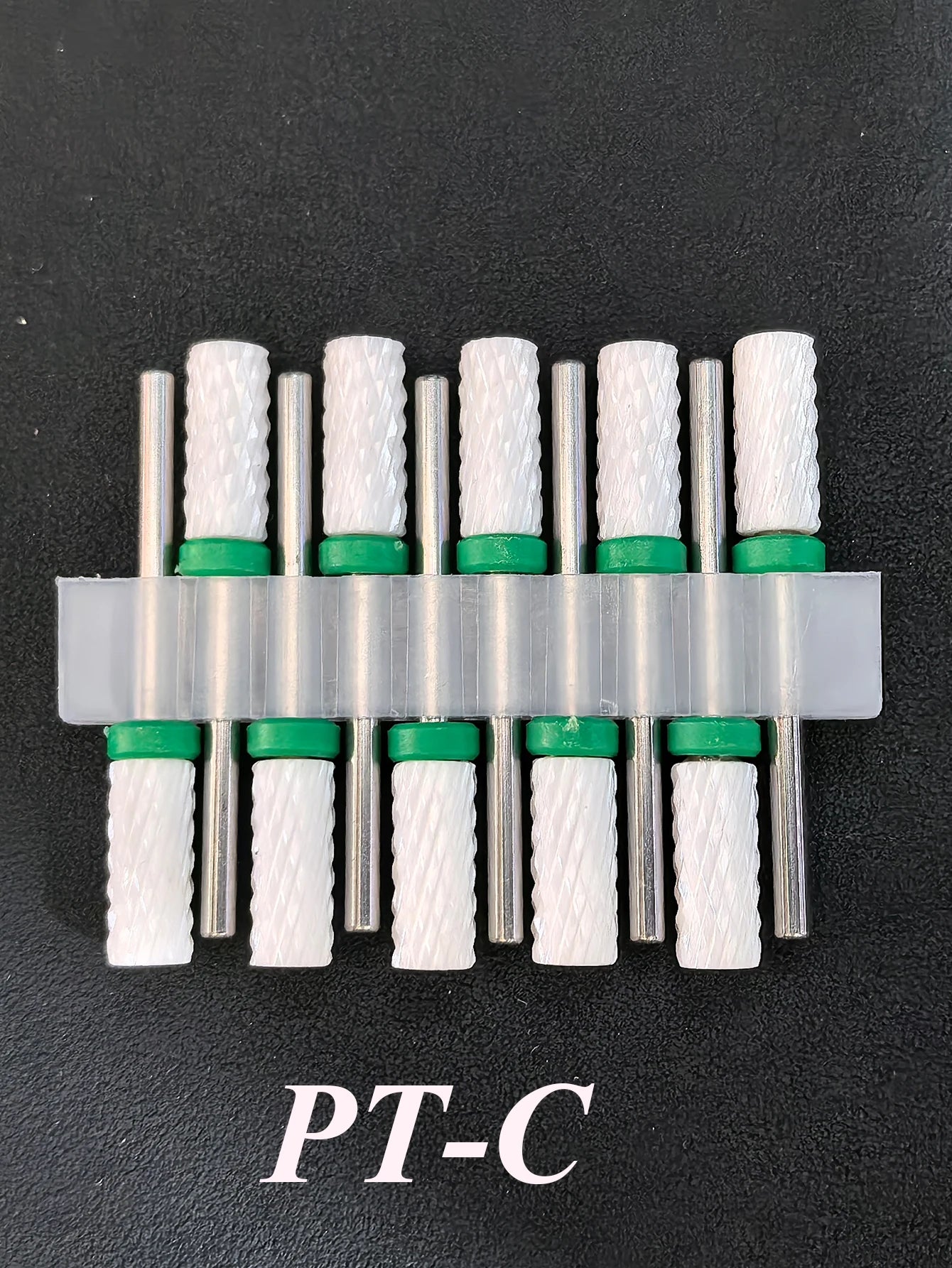 Keramik Fräser-Set – 10-tlg. für elektrische Nagelfräser, Maniküre & Pediküre