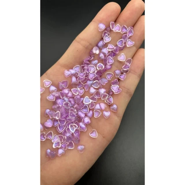 3D Nail Charms „Camellia“ – 20x Rosa Resin-Blumen für Aurora-Design