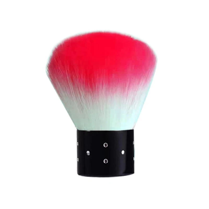 Staubbürste „Mushroom“ – Pinsel für Nagelstaub & Make-up, rund, 1 Stk