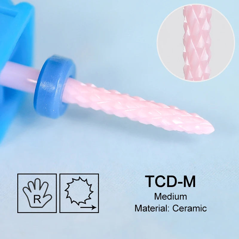 Keramik Fräser Rosa – Einzelstück, Verschiedene Formen für E-Feile & Maniküre