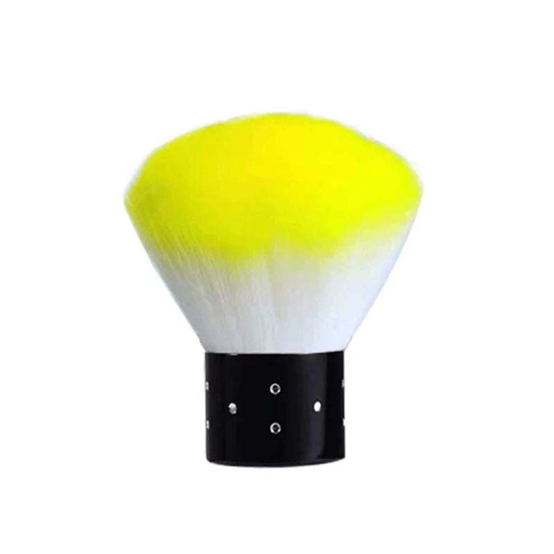 Staubbürste „Mushroom“ – Pinsel für Nagelstaub & Make-up, rund, 1 Stk