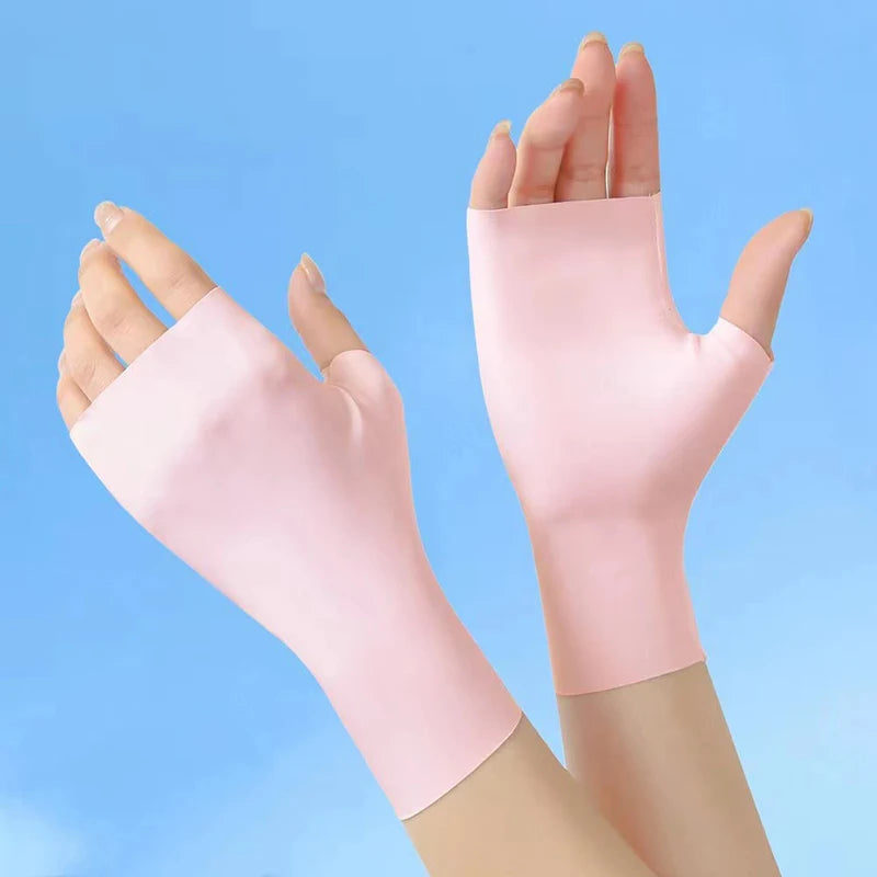 UV-Schutz Sommerhandschuhe – Fingerlos & Atmungsaktiv