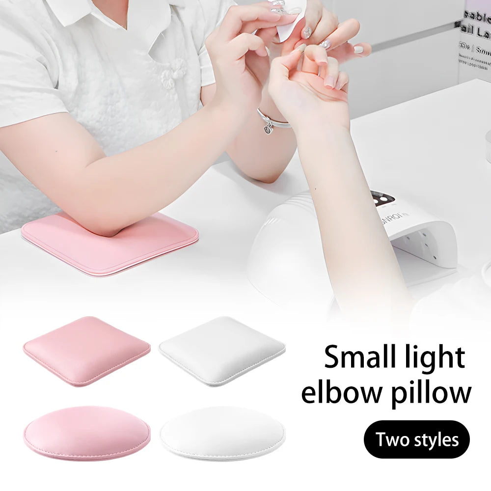 Maniküre Armstütze – Mikrofaser-Leder Kissen für Nagelstudio, rutschfest & bequem