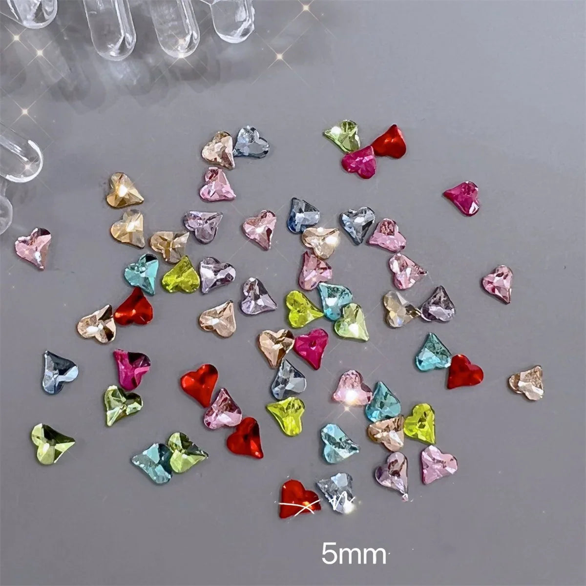 3D Nail Charms „Camellia“ – 20x Rosa Resin-Blumen für Aurora-Design