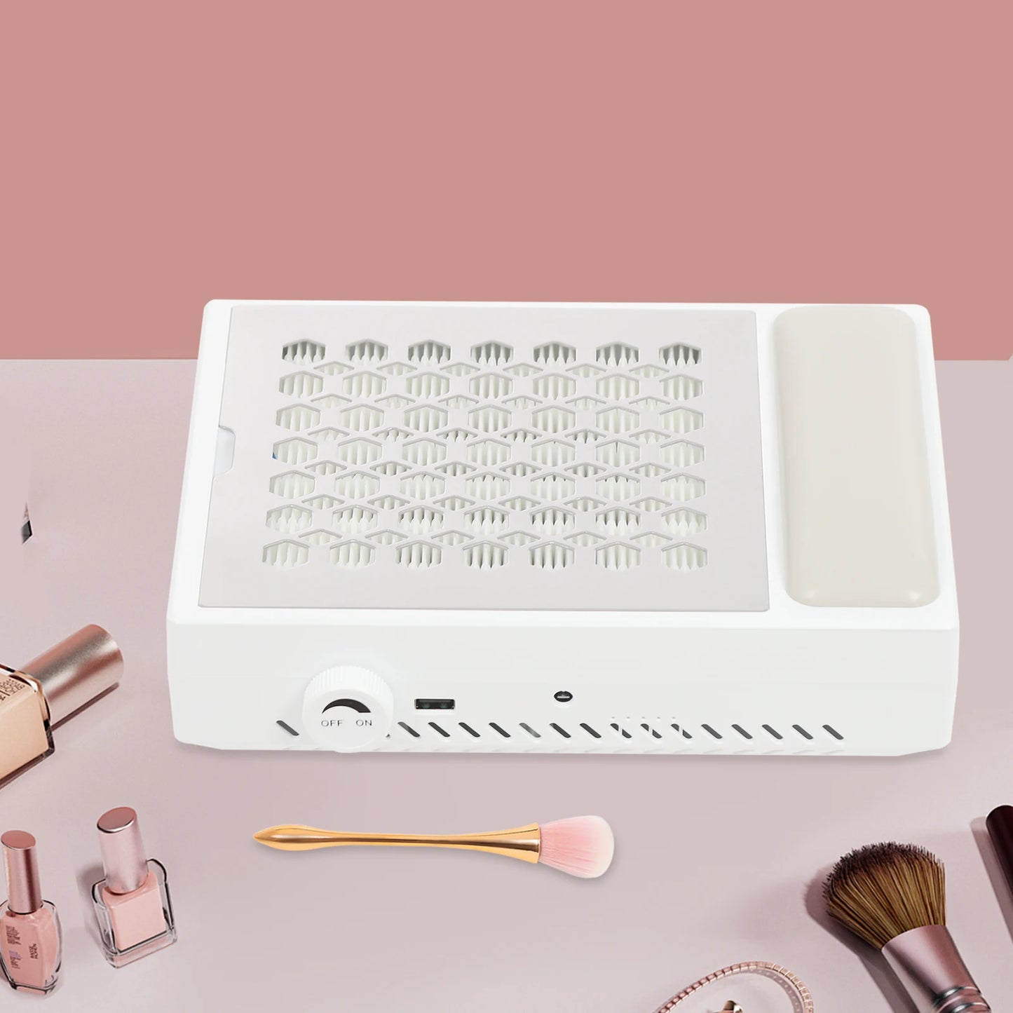 Nagelstaubabsauger mit Filter – Leiser Staubsauger für Nagelstudio & Zuhause | Nail Dust Collector