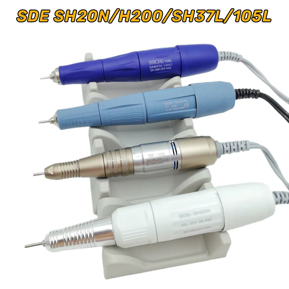 STRONG Handstück SDE-H200 / H37L / SH20N / M45C / 105L – 2.35 mm Ersatzgriff für STRONG 210 Micromotor, 45.000 U/min