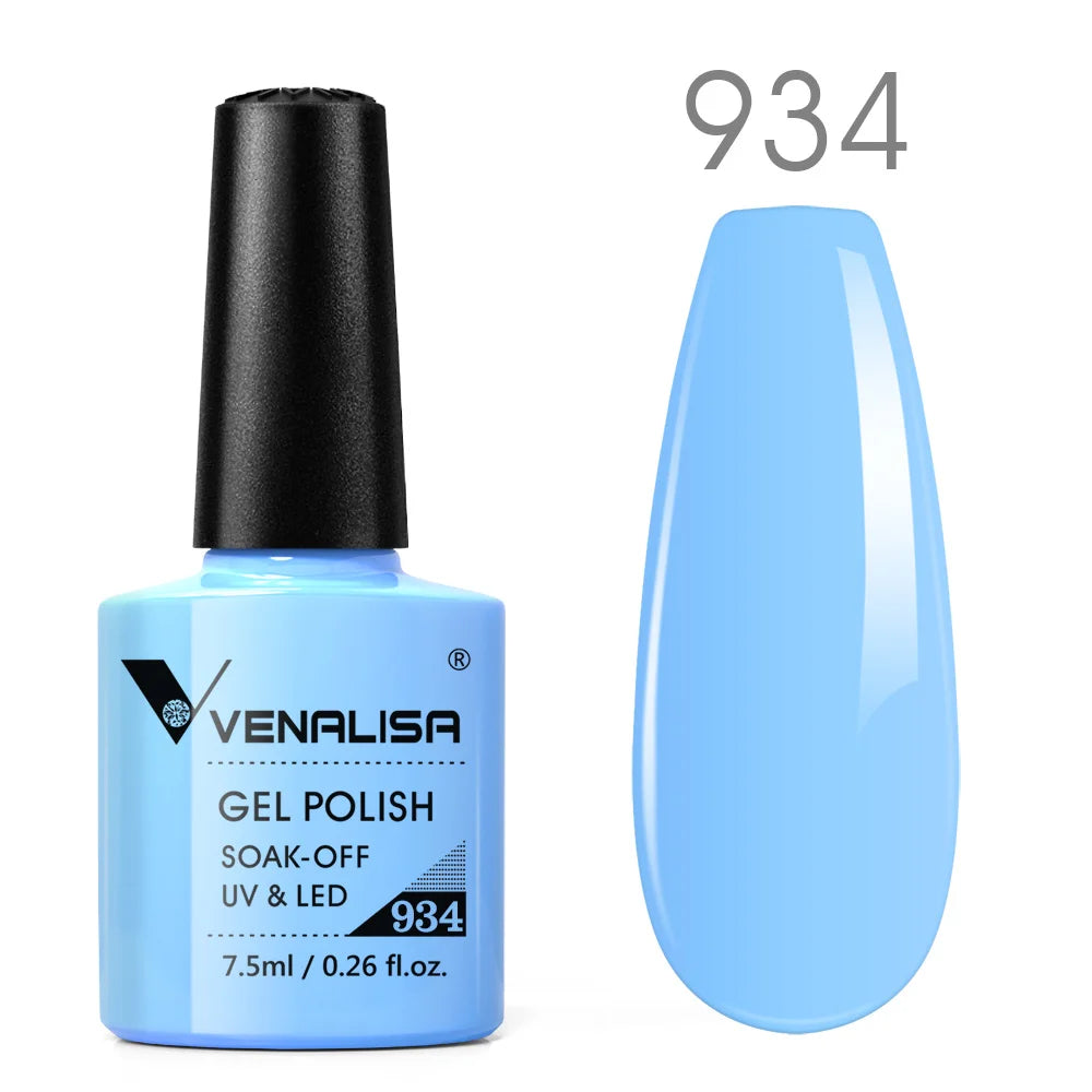 Venalisa Gel Nagellack Set – Herbstfarben, 12er-Box "Sunshine Kiss" 1.