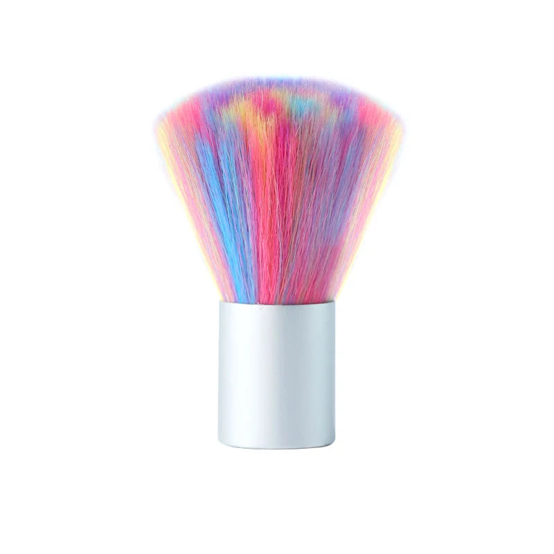Staubbürste „Mushroom“ – Pinsel für Nagelstaub & Make-up, rund, 1 Stk