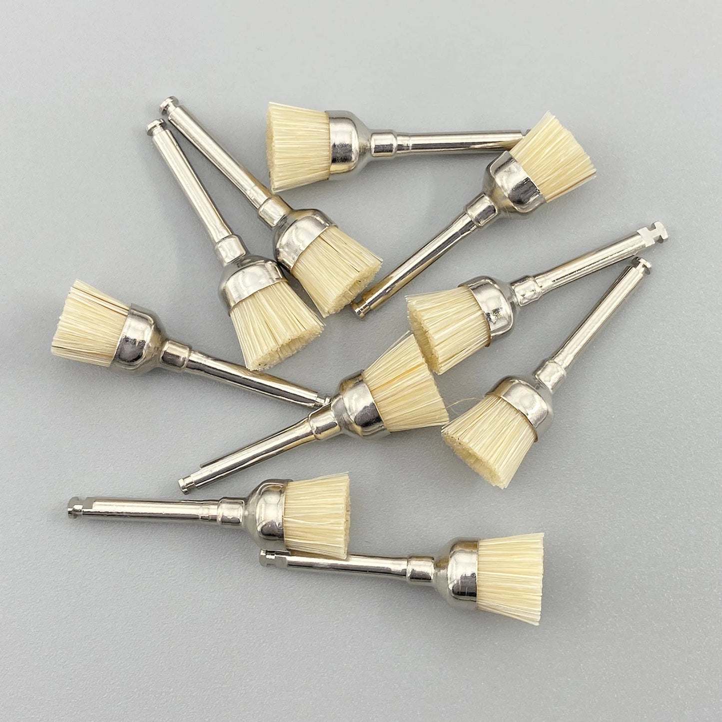 WELLCK Silikon-Polieraufsätze – 10/12 Stück Set für E-Feile, Politur & Finish (Nail & Dental Art)