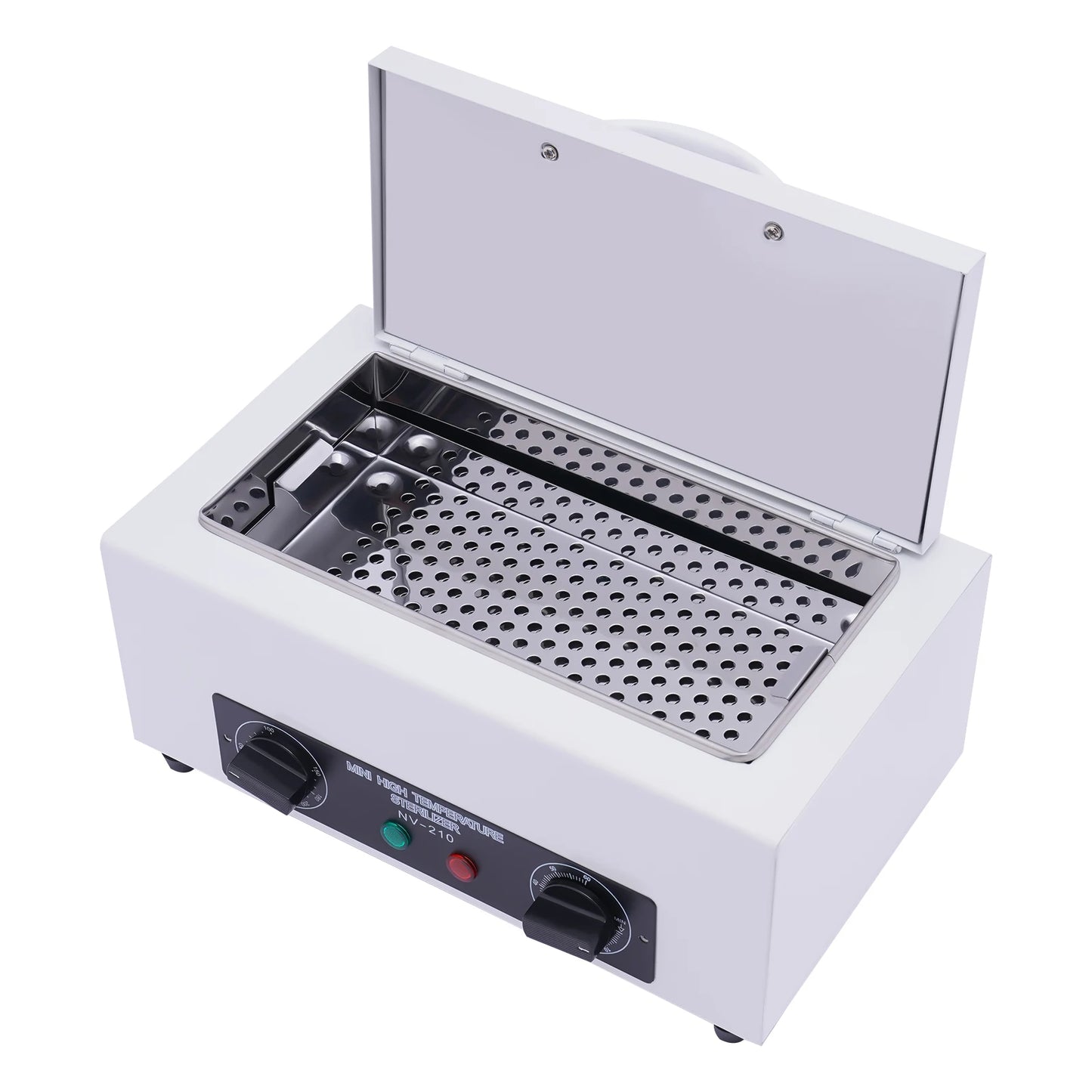 SteriBox PRO 220V – Sterilisator mit Doppelregler | Trockenwärme Desinfektion für Studio & Spa | Großes Volumen