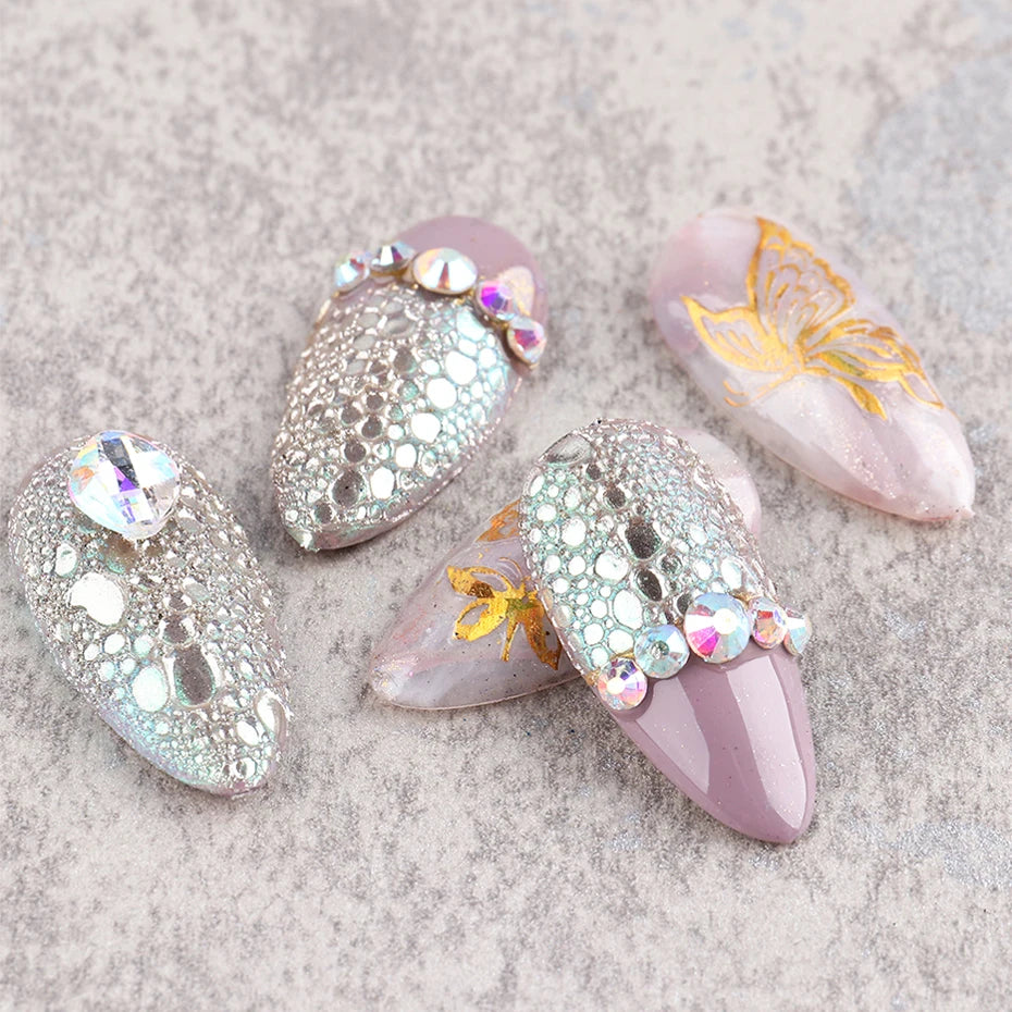 23 Farben Chrom-Pigment Set – Metallic Mirror Powder für Nailart & Deko
