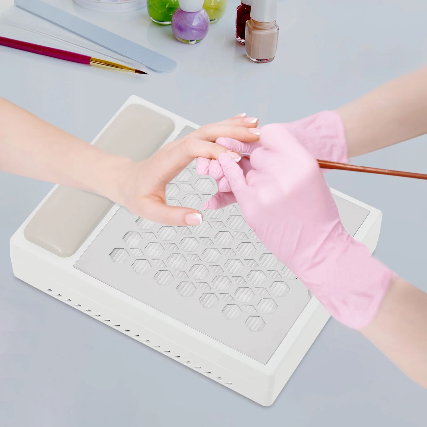 Nagelstaubabsauger mit Filter – Leiser Staubsauger für Nagelstudio & Zuhause | Nail Dust Collector