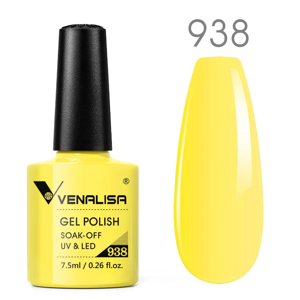Venalisa Gel Nagellack Set – Herbstfarben, 12er-Box "Sunshine Kiss" 2.