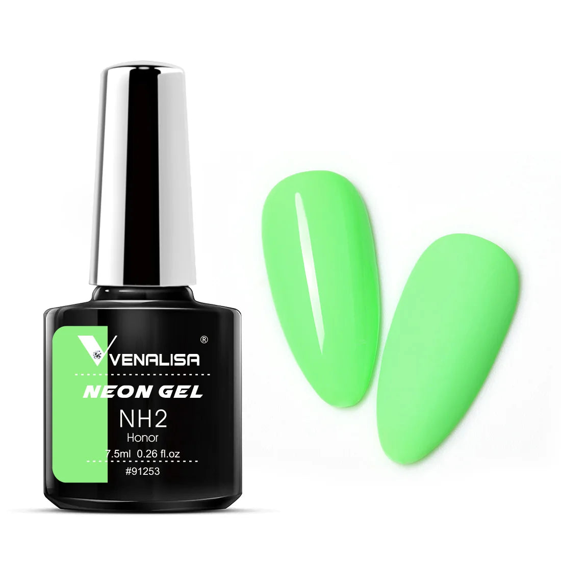 Venalisa Neon Gel-Lack 7,5 ml – UV/LED – Leuchtende Sommerfarben