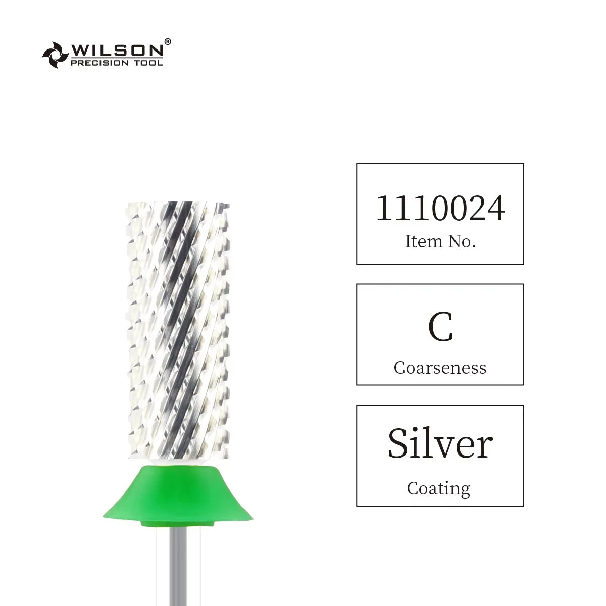 WILSON Karbid-Fräser Small Barrel – Gelentfernung & Maniküre, Ø 5,3 mm