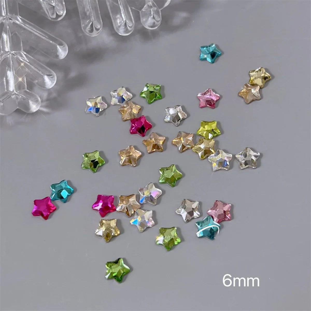 3D Nail Charms „Camellia“ – 20x Rosa Resin-Blumen für Aurora-Design