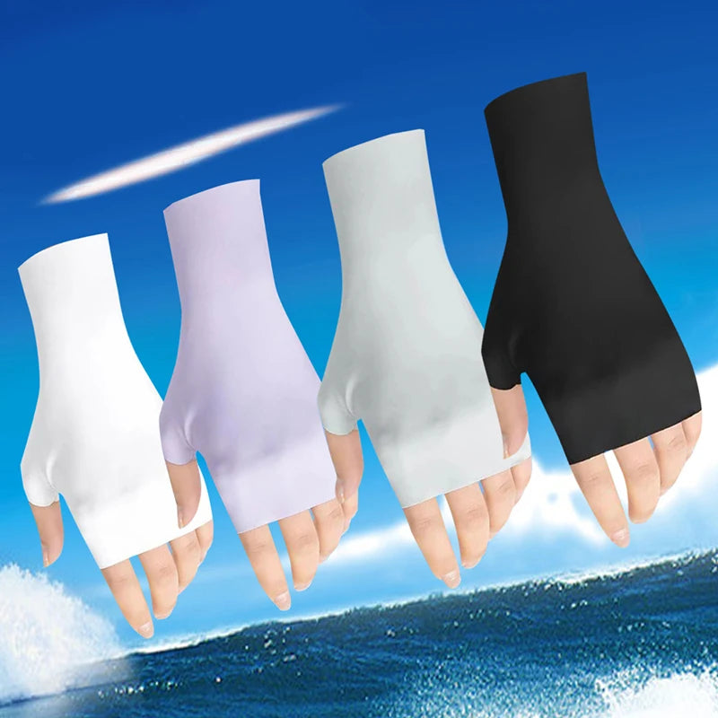 UV-Schutz Sommerhandschuhe – Fingerlos & Atmungsaktiv