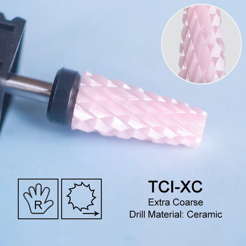 Keramik Fräser Rosa – Einzelstück, Verschiedene Formen für E-Feile & Maniküre
