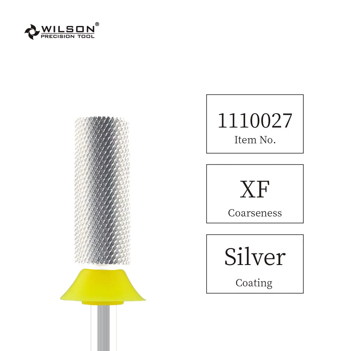 WILSON Karbid-Fräser Small Barrel – Gelentfernung & Maniküre, Ø 5,3 mm