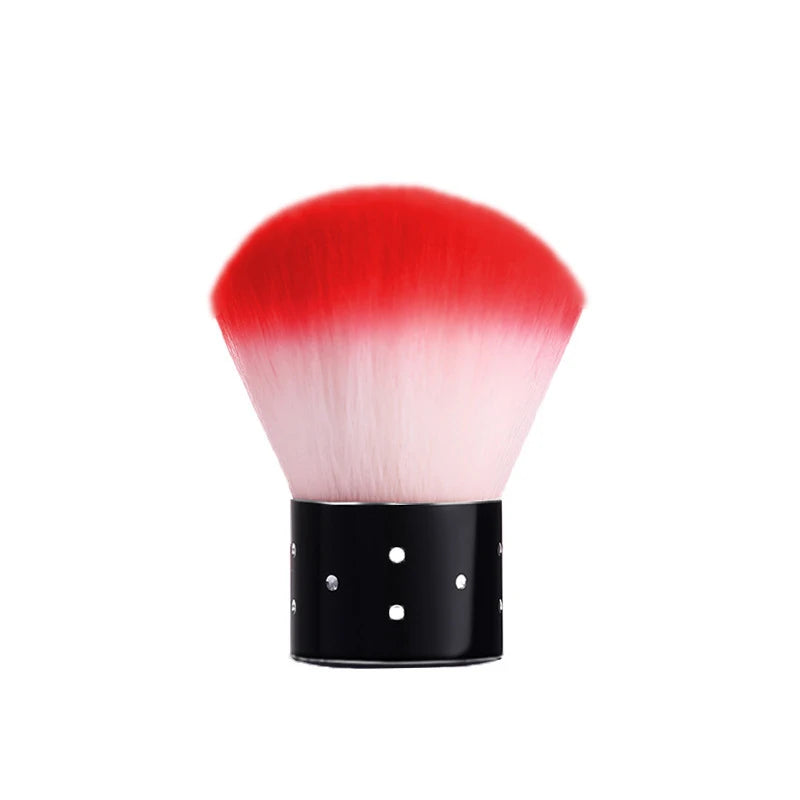Staubbürste „Mushroom“ – Pinsel für Nagelstaub & Make-up, rund, 1 Stk