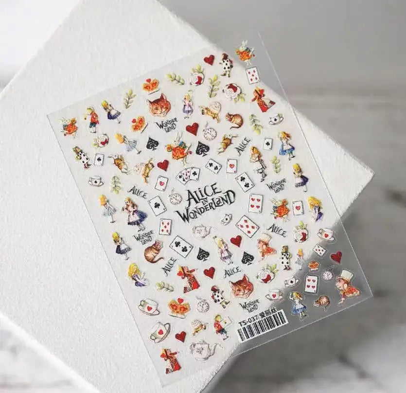 Disney 5D Nail Sticker – Zootopia & Mickey Motive für kreative Nail Art